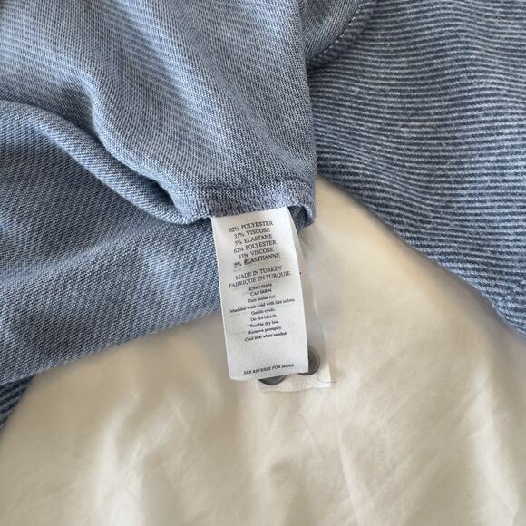 Faherty Men's Legend Sweater Shirt Glacier Blue Twill Size XL - Picture 4 of 6